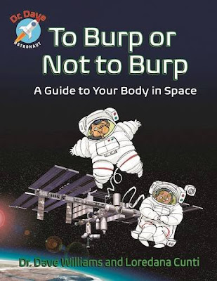 To Burp or Not to Burp - From how to use the bathroom (there are a few more steps in space!) to bathing to brushing your teeth or blowing your nose to passing gas and just eating: To Burp or Not to Burp covers a wide range of topics that kids will love to learn about. They will laugh as they learn some of the more basic human aspects of being an astronaut.