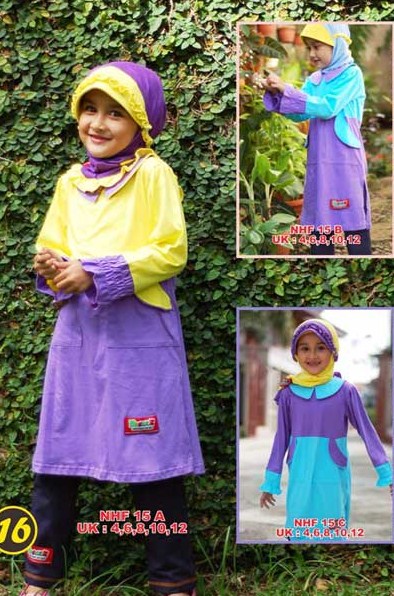 Contoh Foto Baju Muslim Modern Terbaru  2019 Model Busana 