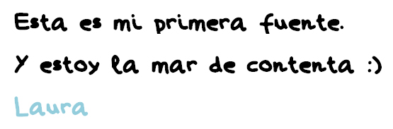 [tutortial] Cómo crear mi una tipografía manual para el ordenador a partir de mi propia letra