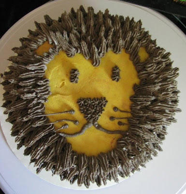 Lion cake | Retro Gran