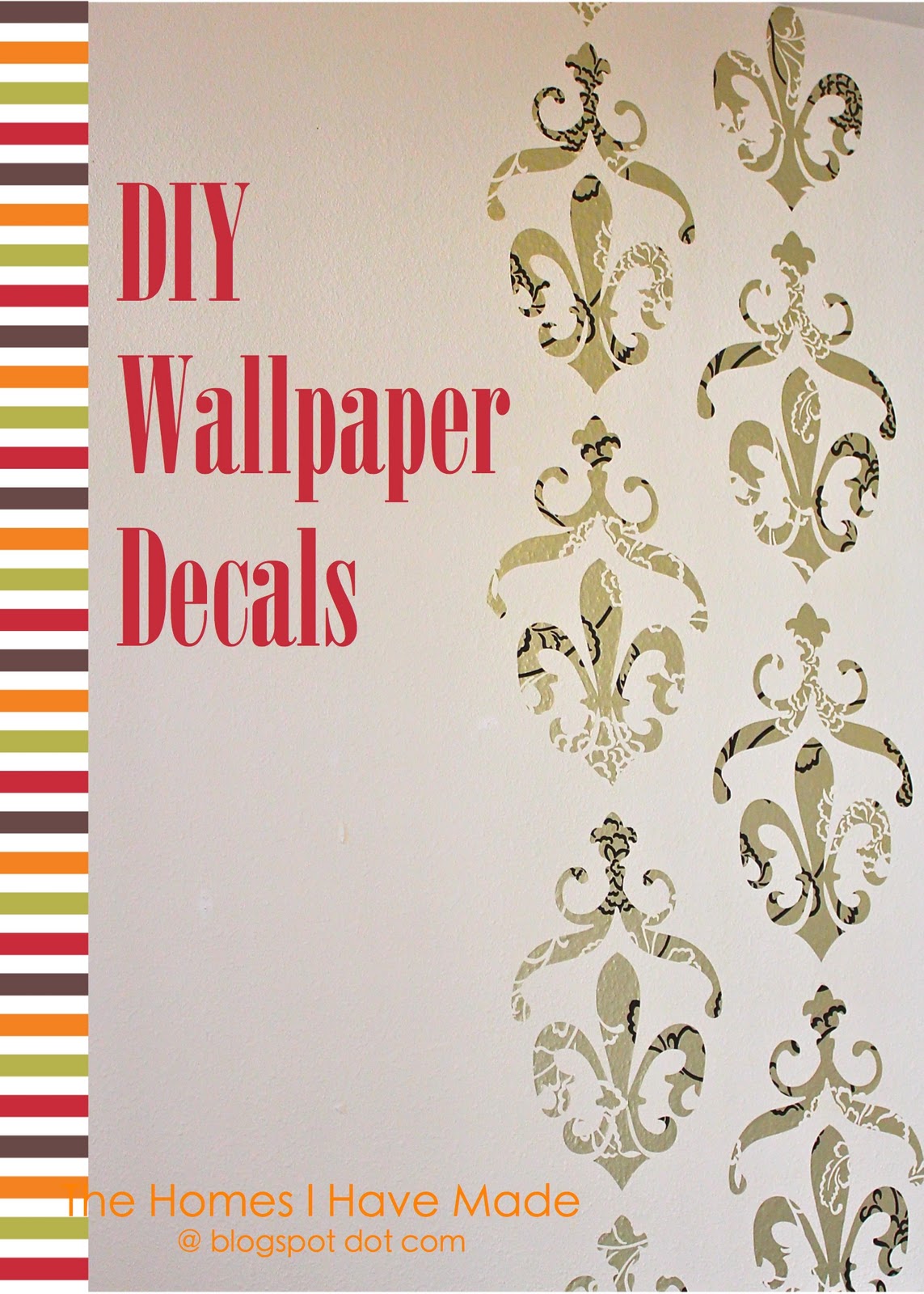 DIY Wallpaper Decals - A Tutorial