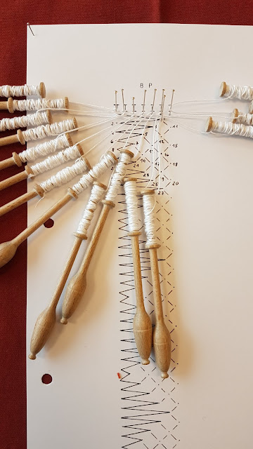 bobbin lace auris lothol hand made lace making 