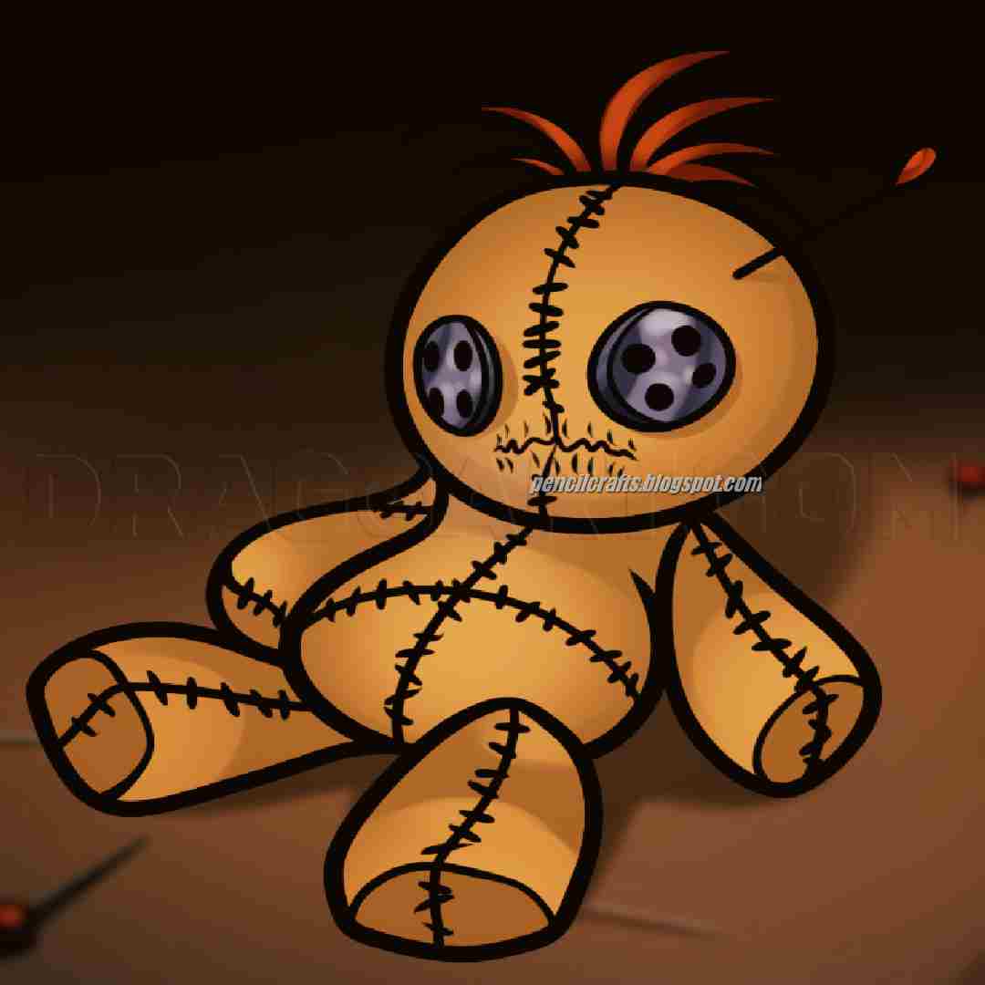 Voodoo Doll Drawings and Sketches