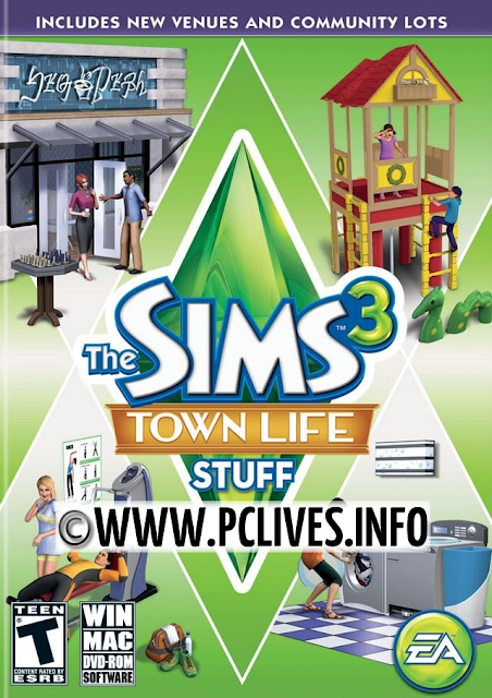 full and free download The Sims 3: Town Life Stuff 