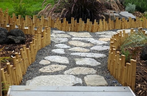 Bamboo Garden Edging