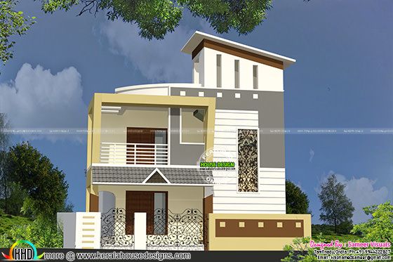 January 2019 Kerala home design and floor plans