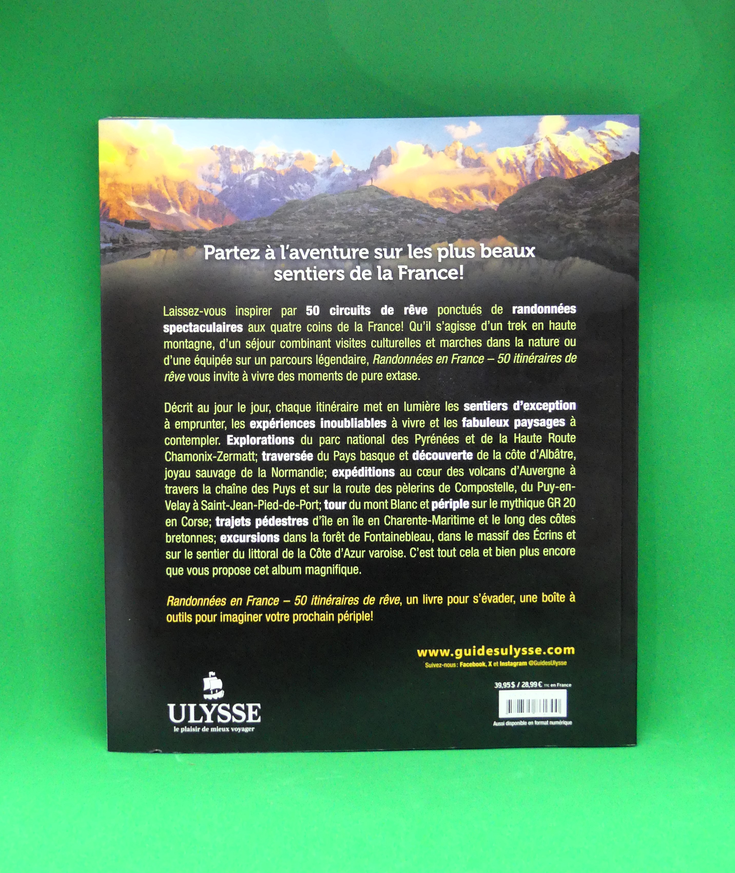Randonnées en France guides Ulysse
