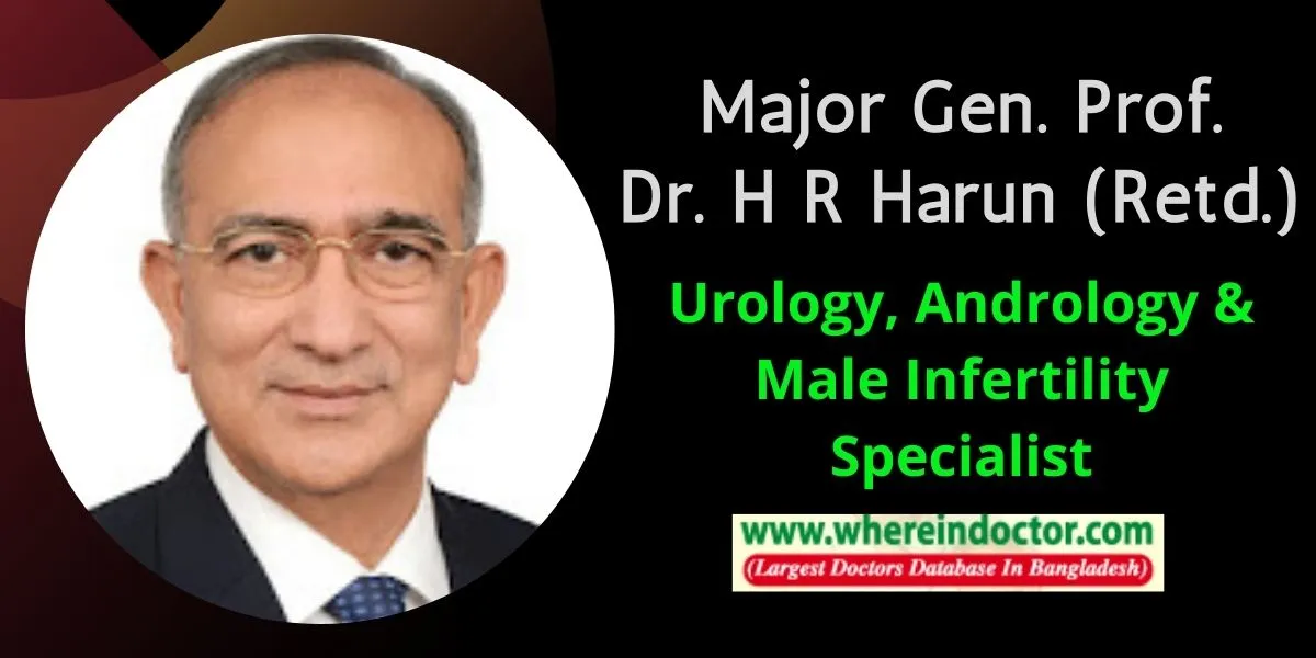 Major Gen. Professor Dr. H. R. Harun (Retd.)