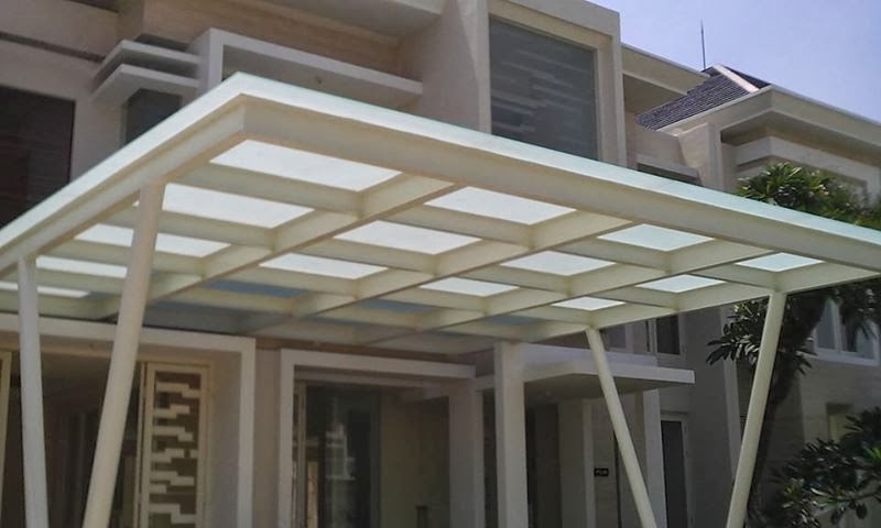 48 Desain Kanopi Modern pada Rumah Minimalis Rumahku Unik