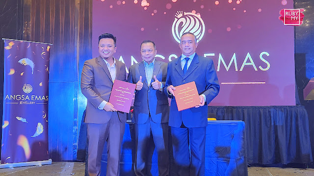 ANGSA EMAS JEWELLERY LANCAR KEAHLIAH AEJ TAKAFUL DAN ROZITA CHE WAN SEBAGAI MUSE KOLEKSI LEBARAN