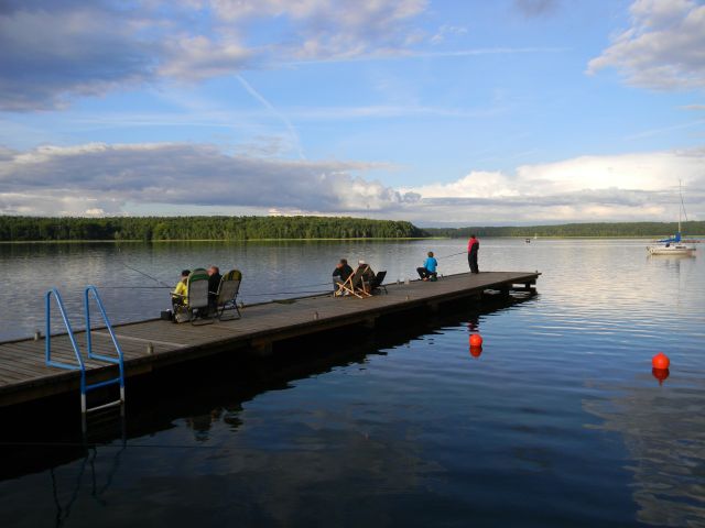 ryby, jezioro, Niesłysz, wędkowanie