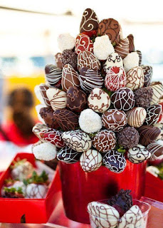 valentines bouquet of chocolates