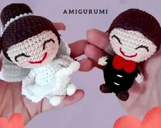 PATRON GRATIS NOVIOS AMIGURUMI 61153