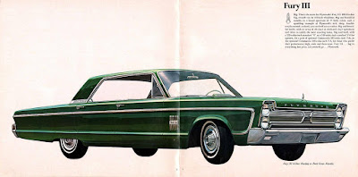 1966 Plymouth Fury III 4-Door Hardtop