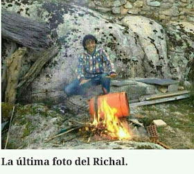 La última foto del Richal, butano, fuego