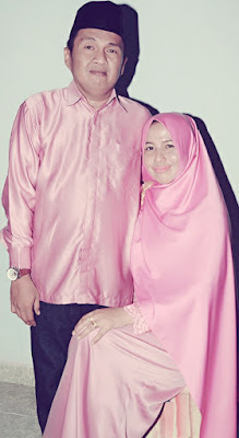 M Rushan Rusli dan istri