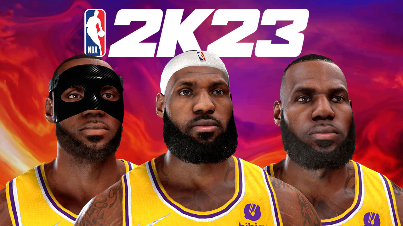 NBA 2K23 Best LeBron James´s Cyberfaces