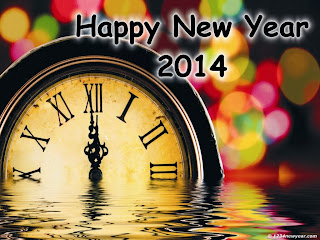 Happy New Year 2014 Greeting Cards