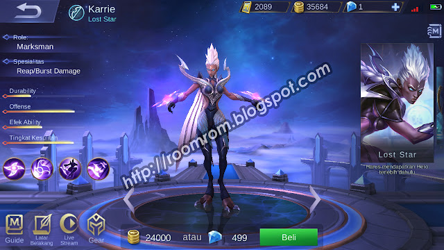 Hero Mobile Legend Season 5