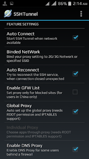 Cara Internetan Gratis Menggunakan SSH Tunnel di Android
