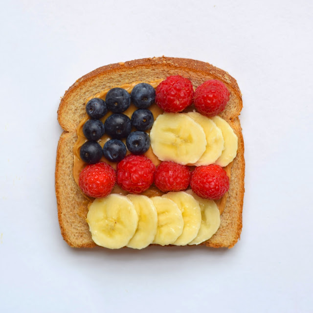 Fruit Flag Bread