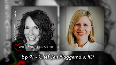 Conversation with Anne Elizabeth Podcast featuring Chef Jen Plaggemars