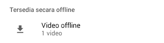 video offline youtube tersedia