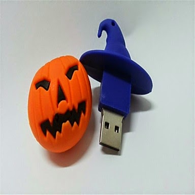 Memoria USB 8 GB Calabaza de Halloween