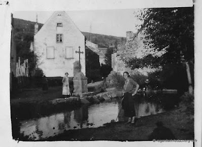 Photo ancienne d'Auvergne : lieux divers.