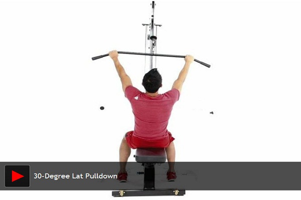 30 Degree Lat Pulldown