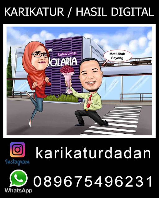 jasa karikatur bandung