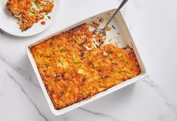 RECIPE: Cheesy Ham and Hashbrown Casserole