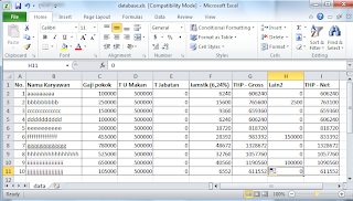 Making paychecks with mail merge in Office 2010 - EKO 