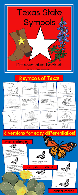 https://www.teacherspayteachers.com/Product/Texas-State-Symbols-3-Differentiated-booklets-2950256