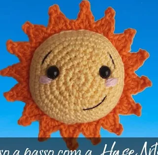 PATRON GRATIS SOL AMIGURUMI 65959