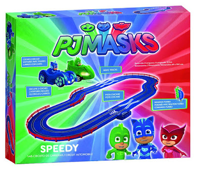 PJ MASKS - Speedy : Circuito de Carreras | Fabrica de Juguetes 2017 | SERIE TELEVISION DISNEY | Comprar juguete - Toys - joguines CAJA