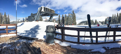 Views from the top of Ski Cooper's main lift.