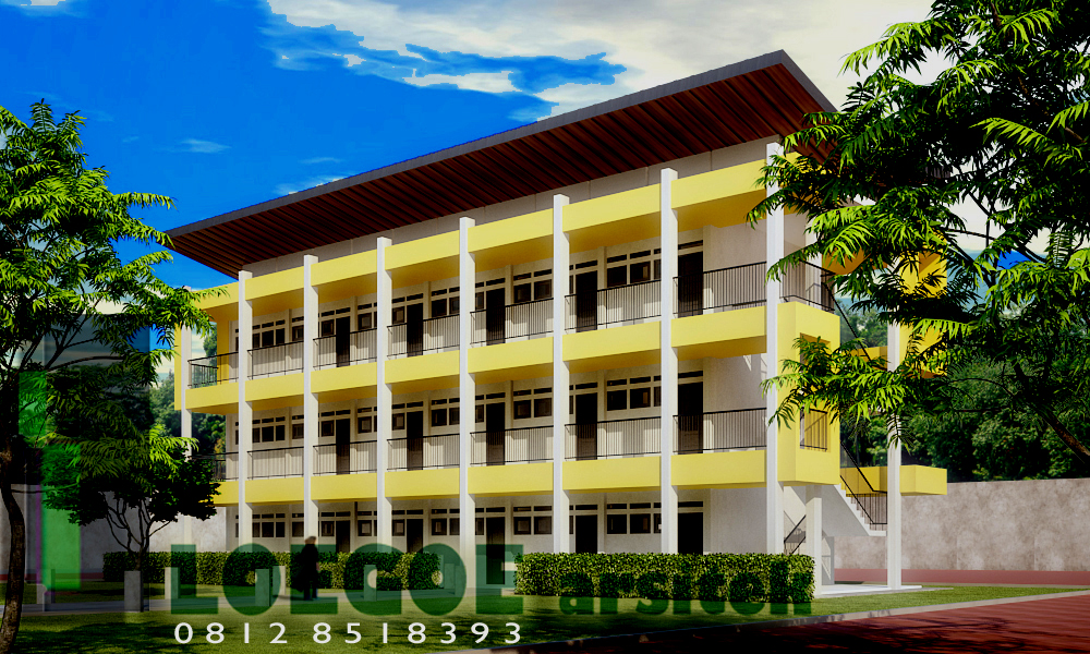 LOEGOE design architect sekolah  di cikarang