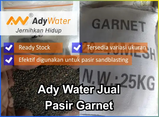 Harga Pasir Garnet Mesh 20-40 dan Pasir Garnet Mesh 30-60 Terbaik