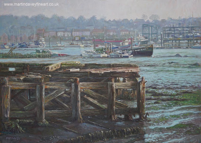 Northam southampton marine artist Martin Davey