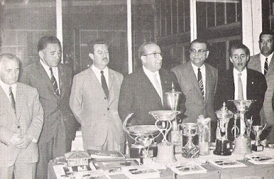 Entrega de premios del XXXV Campeonato Individual de España de Ajedrez, Llaranes-Avilés 1970