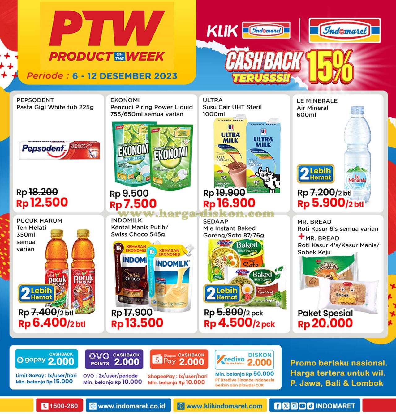 Promo INDOMARET Product of The Week 6 - 12 Desember 2023