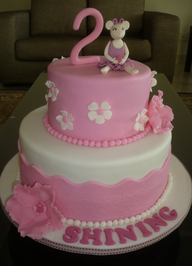 Angelina ballerina cakes