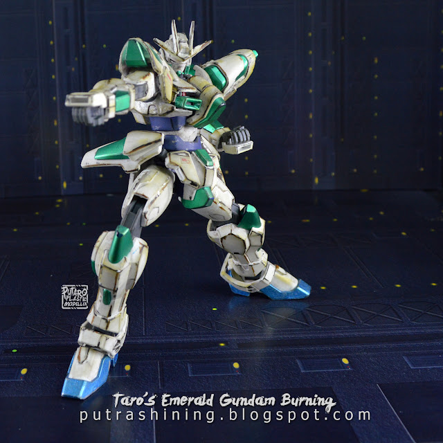 HGBF Try Burning Gundam Custom Paint by Putra Shining