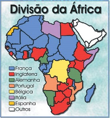 Resultado de imagem para continente africano as cinco divisões