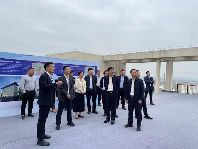 The research team of the Guangdong Provincial Department of Industry and Information Technology visited a large industrial cluster in Guangdong Province (Zhaoqing) for investigation