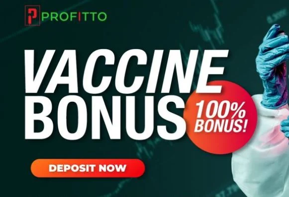 Profitto 100% Deposit Bonus - (Vaccine Bonus)