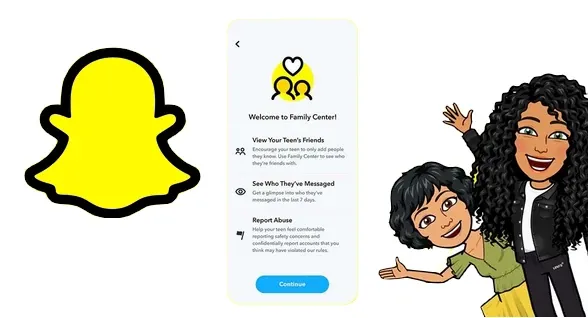 ميزات التحكم الوالدية في Snapchat