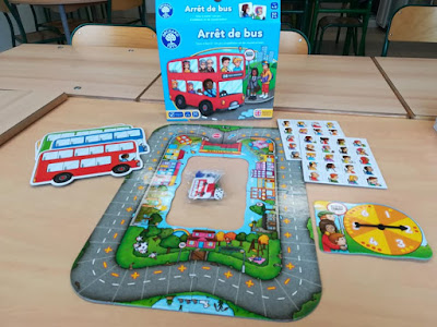 Jeu éducatif l'arrêt de bus Orchard Toys - Calcul mental additions et soustractions