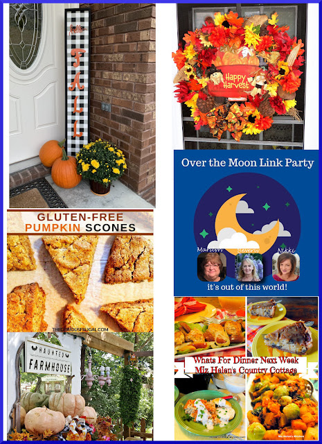 Over The Moon Linky Party. Share NOW DIY, crafts, home decor, recipes with bloggers and readers. Sunday ~ Thursday. 3 hostesses. 5 features. #linkparty #linkparties #OTM #eclecticredbarn